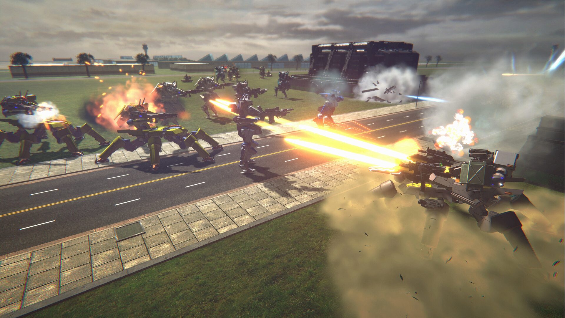Custom Mech Wars Earth Defense Force Collab Edition