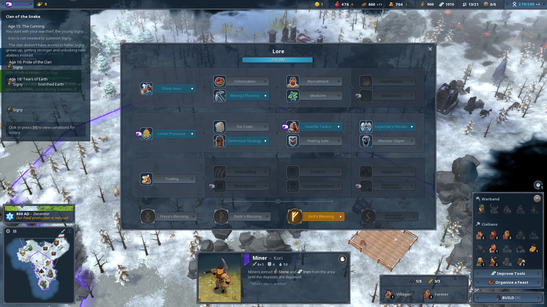 Northgard - Svafnir, Clan of the Snake