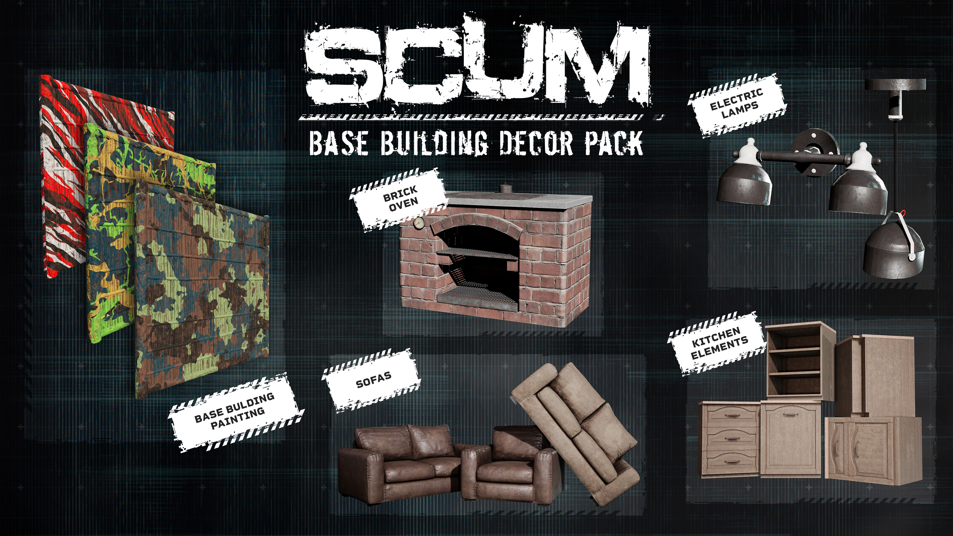 SCUM Base Building Decor Pack фото 6