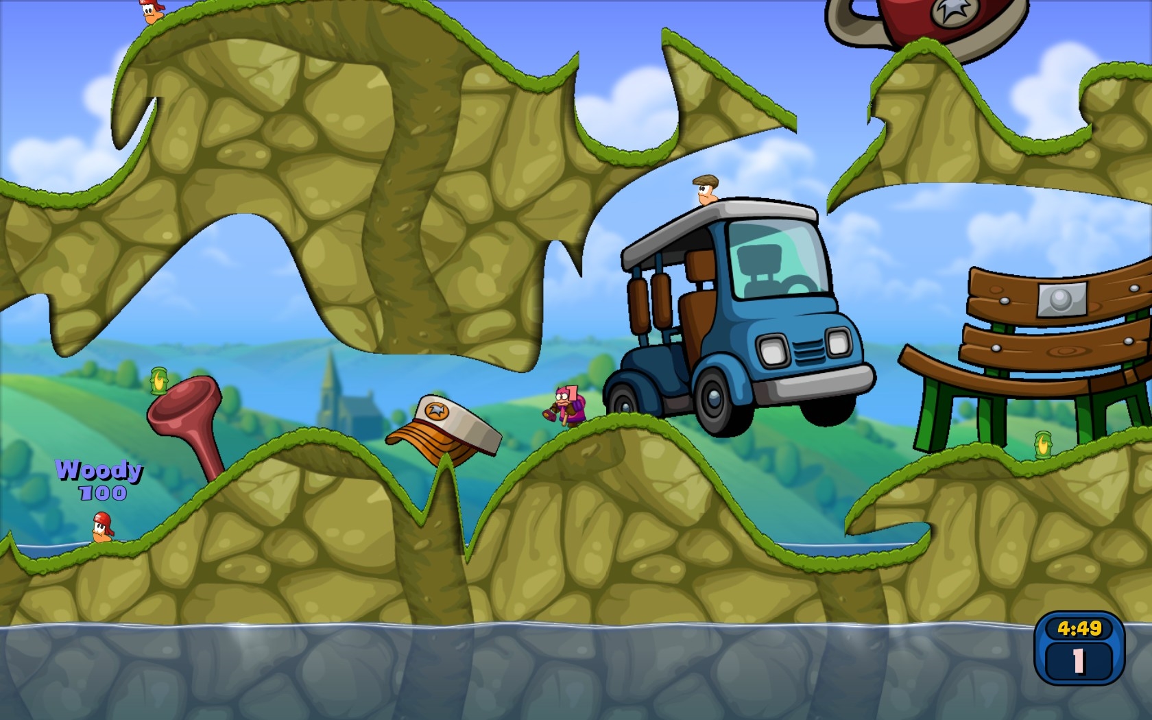 Worms Reloaded - Forts Pack