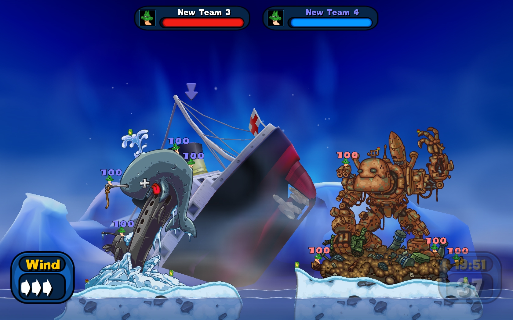 Worms Reloaded - Forts Pack