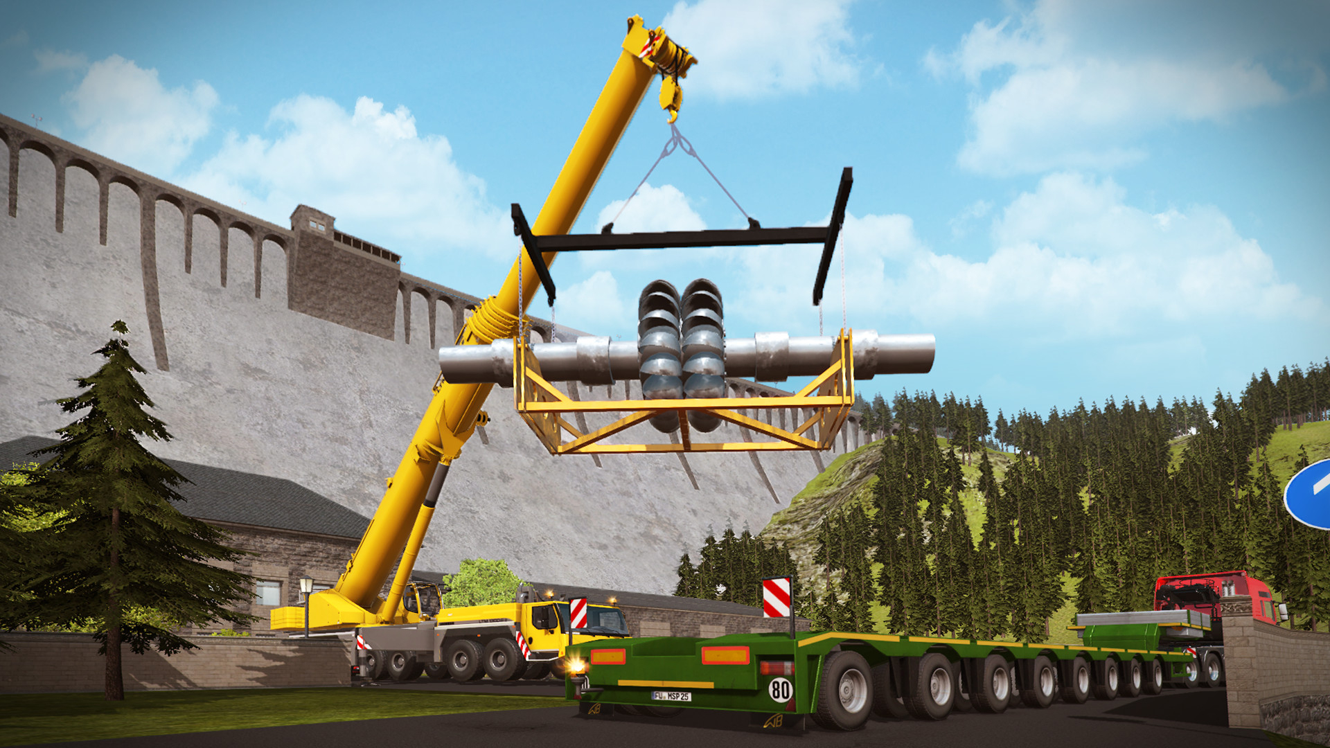 Construction Simulator 2015: Liebherr LTM 1300 6.2 (Версия для СНГ. Кроме РФ и РБ)