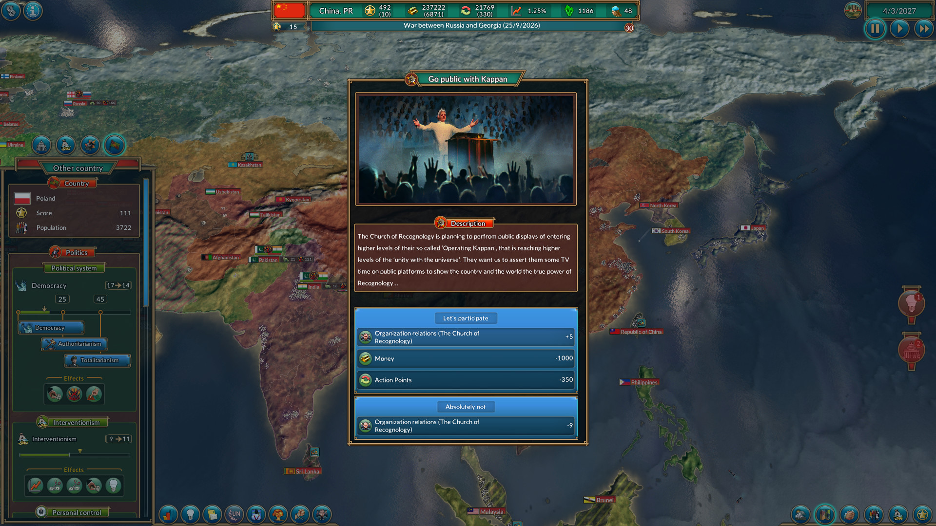 Realpolitiks: New Power DLC