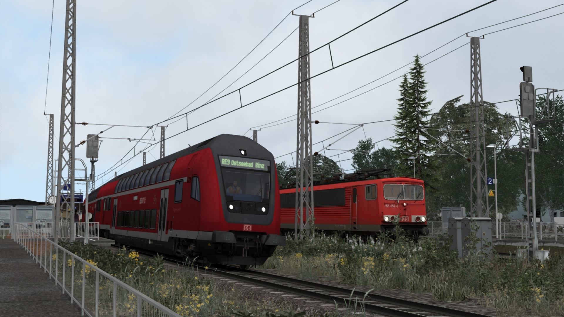 Train Simulator: Inselbahn: Stralsund - Sassnitz Route Add-On