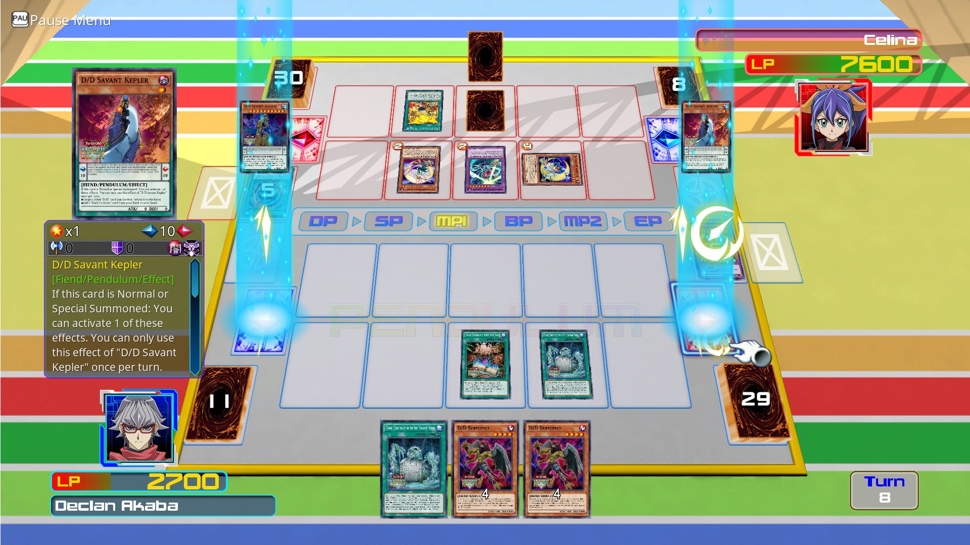 Yu-Gi-Oh! ARC-V: Declan vs Celina