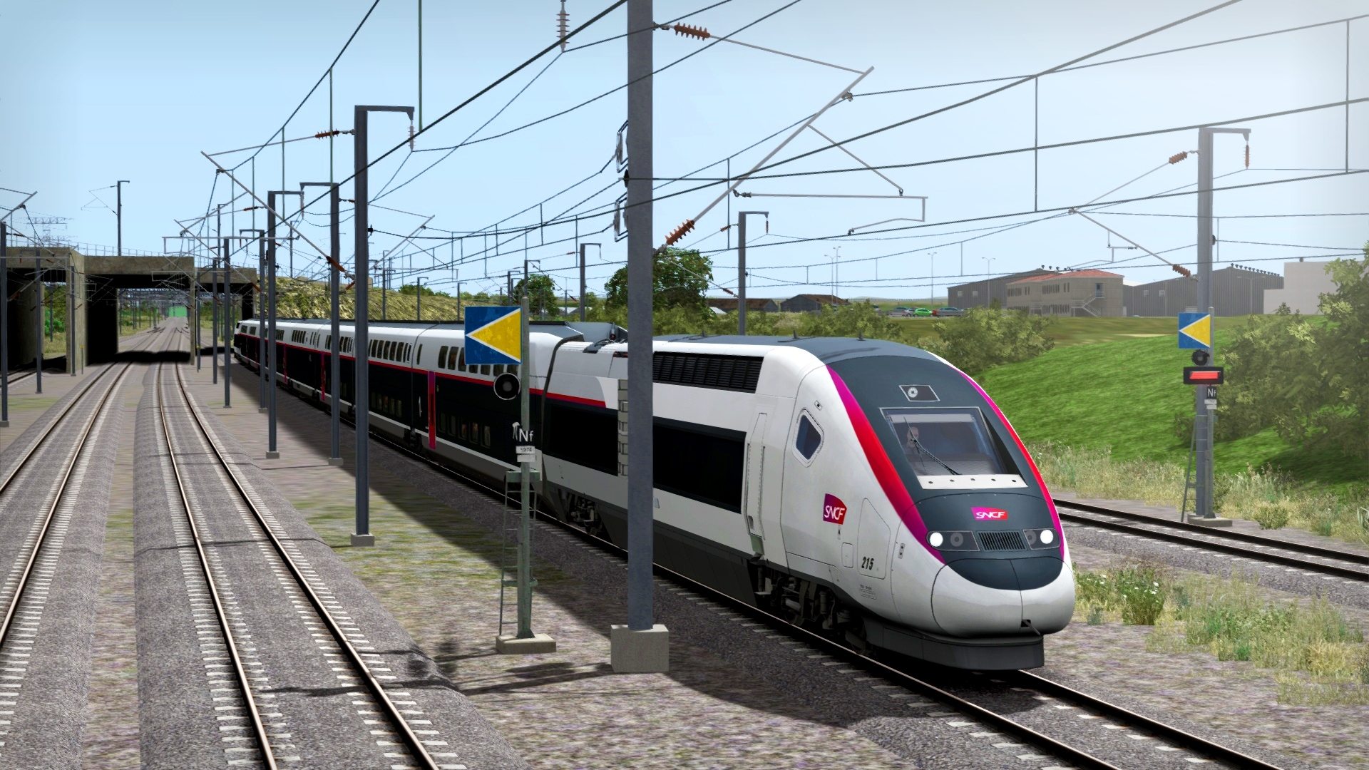Train Simulator: LGV Rhone-Alpes & Mediterranee Route Extension Add-On