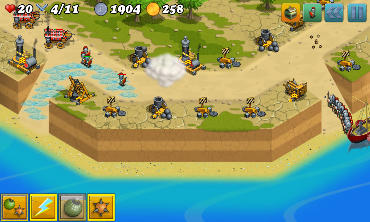Defense of Greece TD