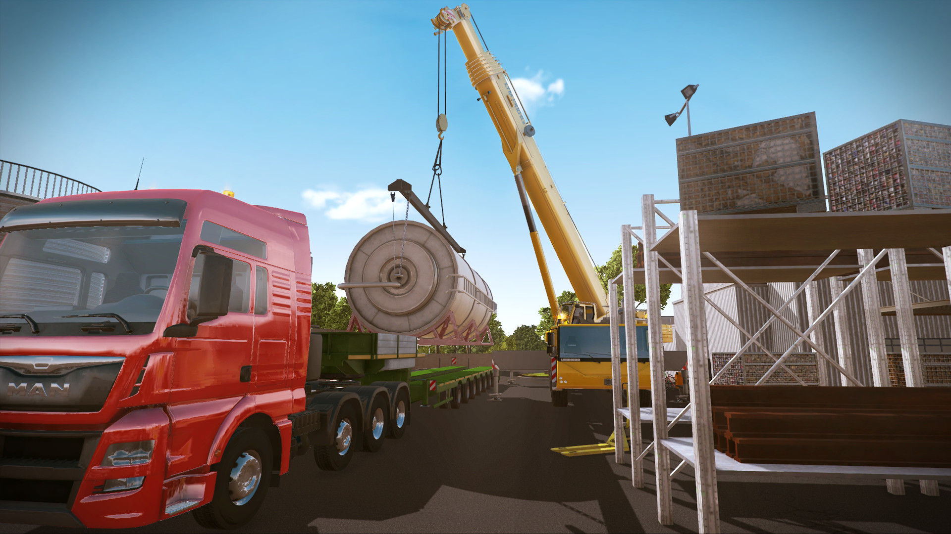 Construction Simulator 2015: Liebherr LTM 1300 6.2 (Версия для СНГ. Кроме РФ и РБ)