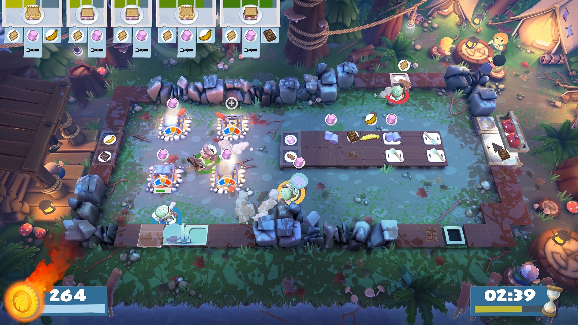 Overcooked 2! Campfire Cook Off