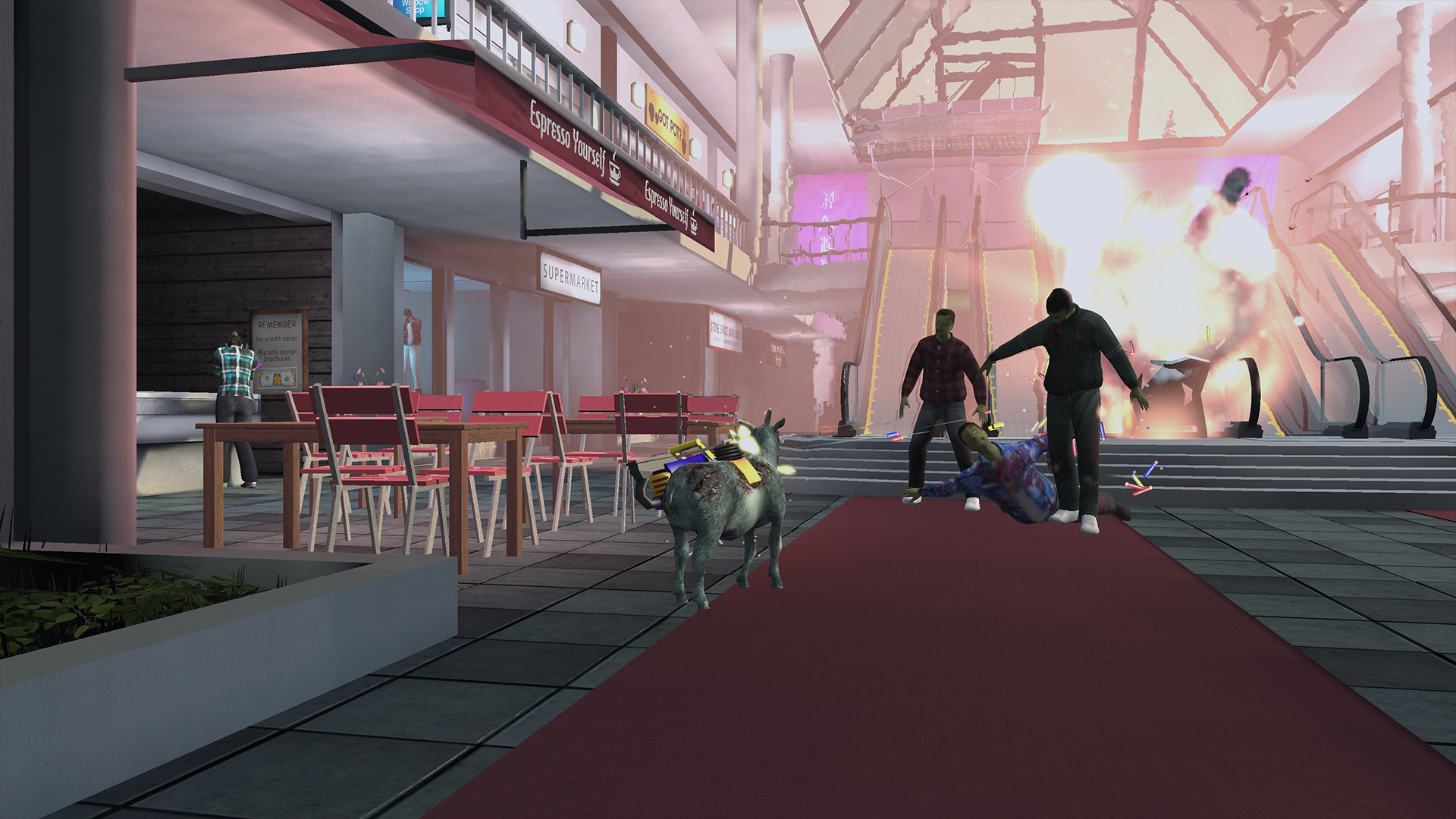 Goat Simulator. Goaty Nightmare Edition