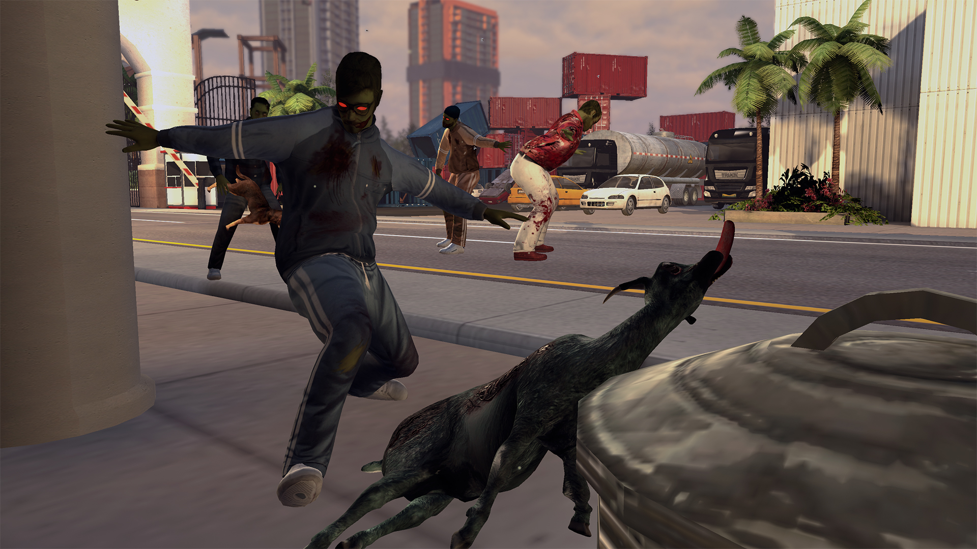 Goat Simulator. Goaty Nightmare Edition