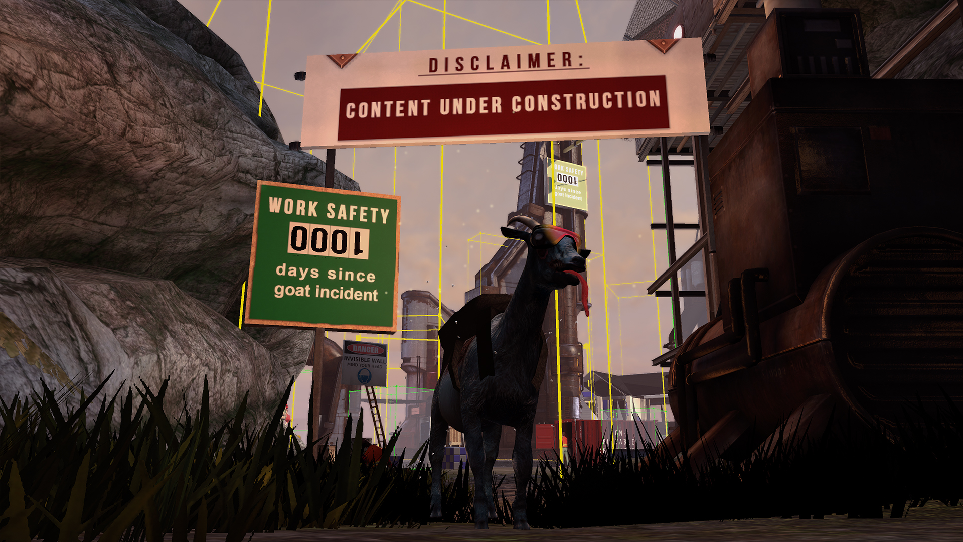 Goat Simulator. Goaty Nightmare Edition