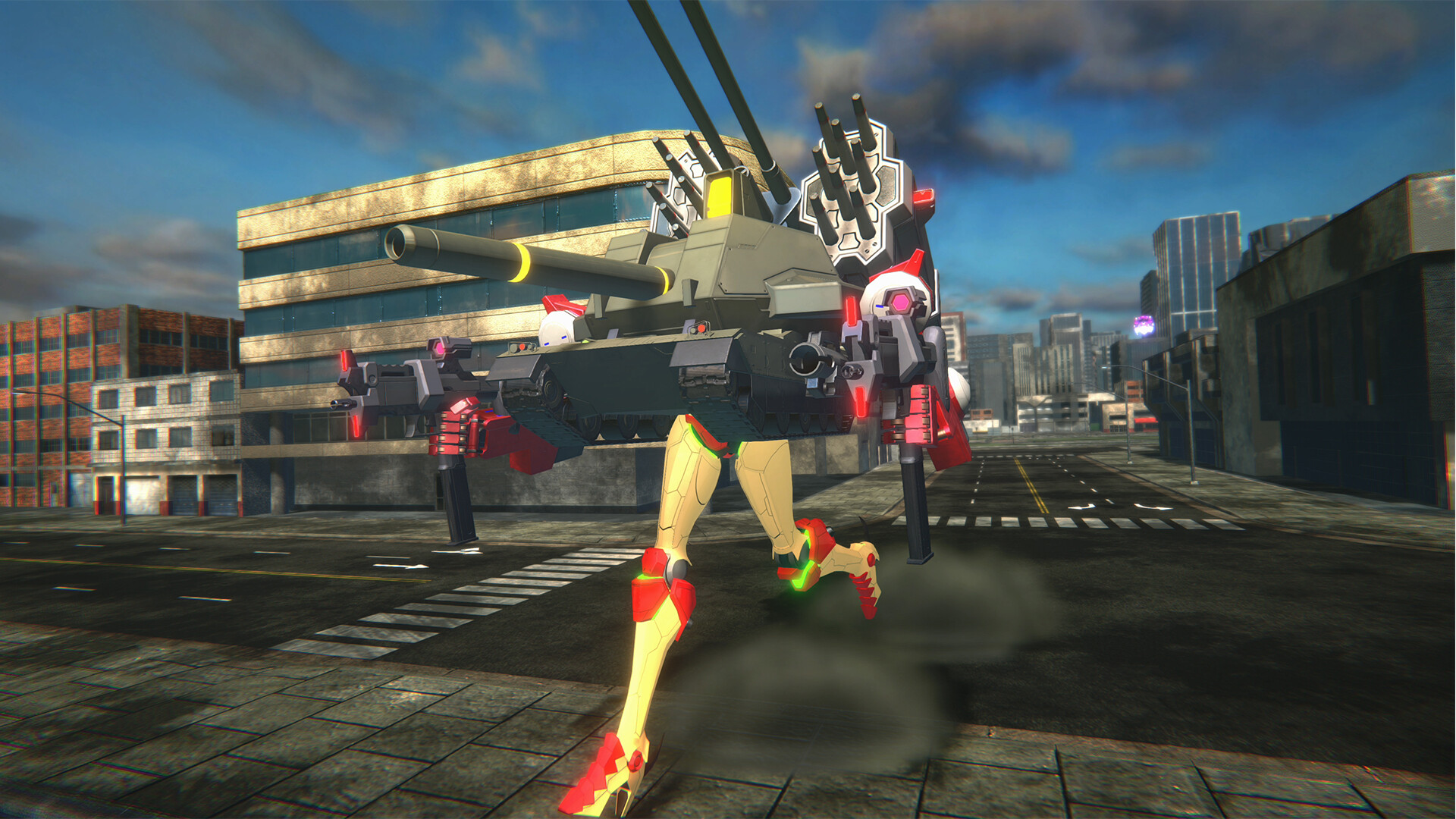 Custom Mech Wars Earth Defense Force Collab Edition