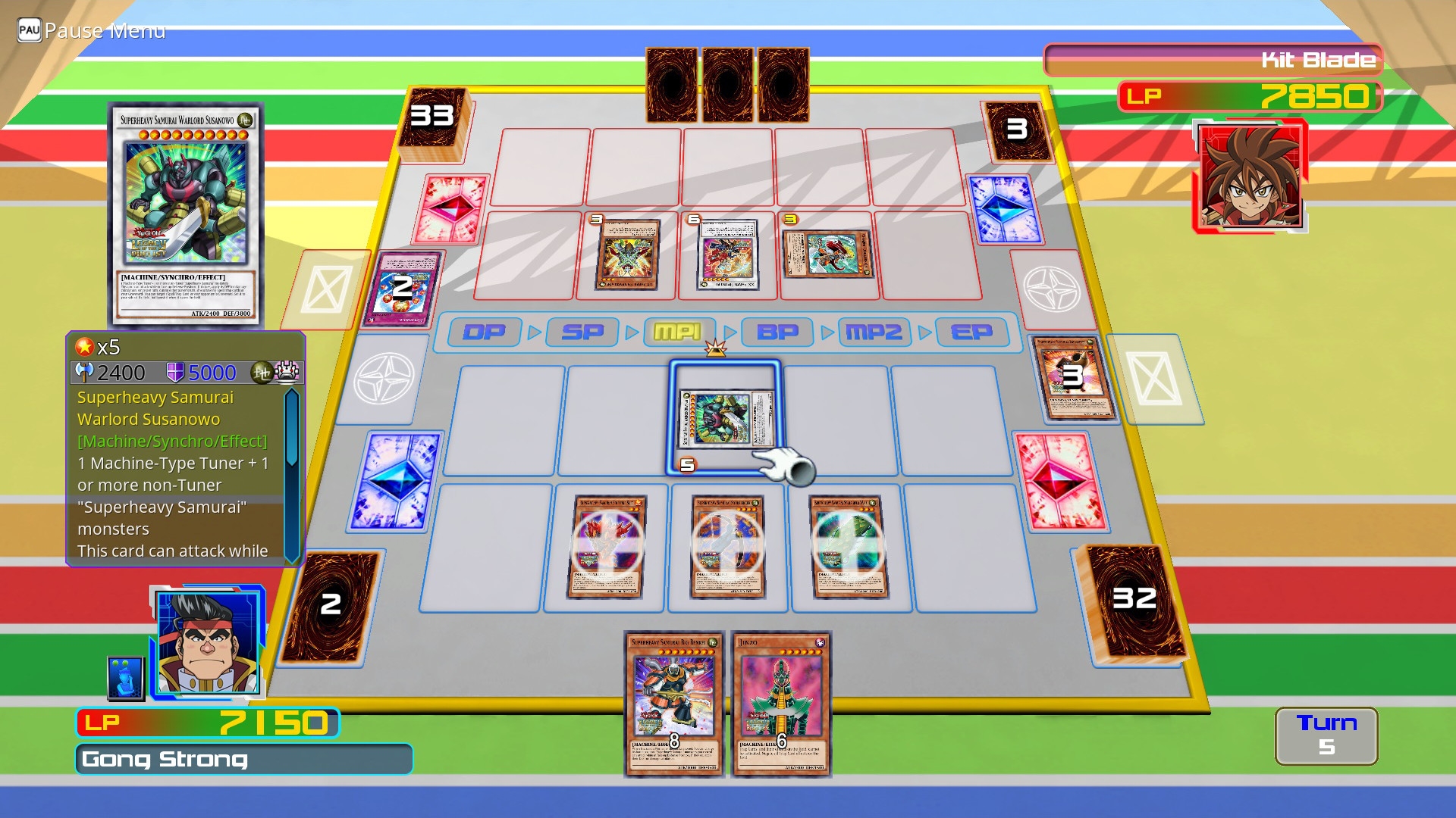 Yu-Gi-Oh! ARC-V: Gong v. Kit